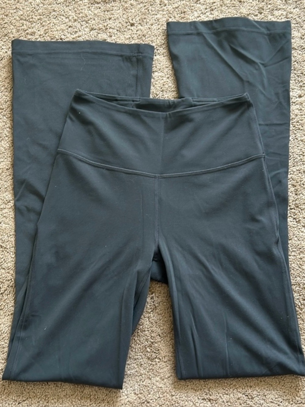 lululemon athletica dark grey Boot Cut Flare Pants